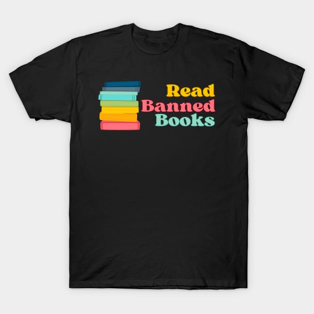 Read Banned Books T-Shirt by Tee's Tees